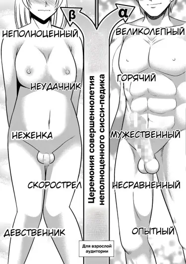 Церемония совершеннолетия неполноценного сисси-педика Том - 1 Глава - 1 Хентай манга и Додзинси