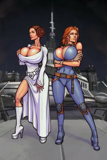 Leia and Mara Хентай манга Додзинси